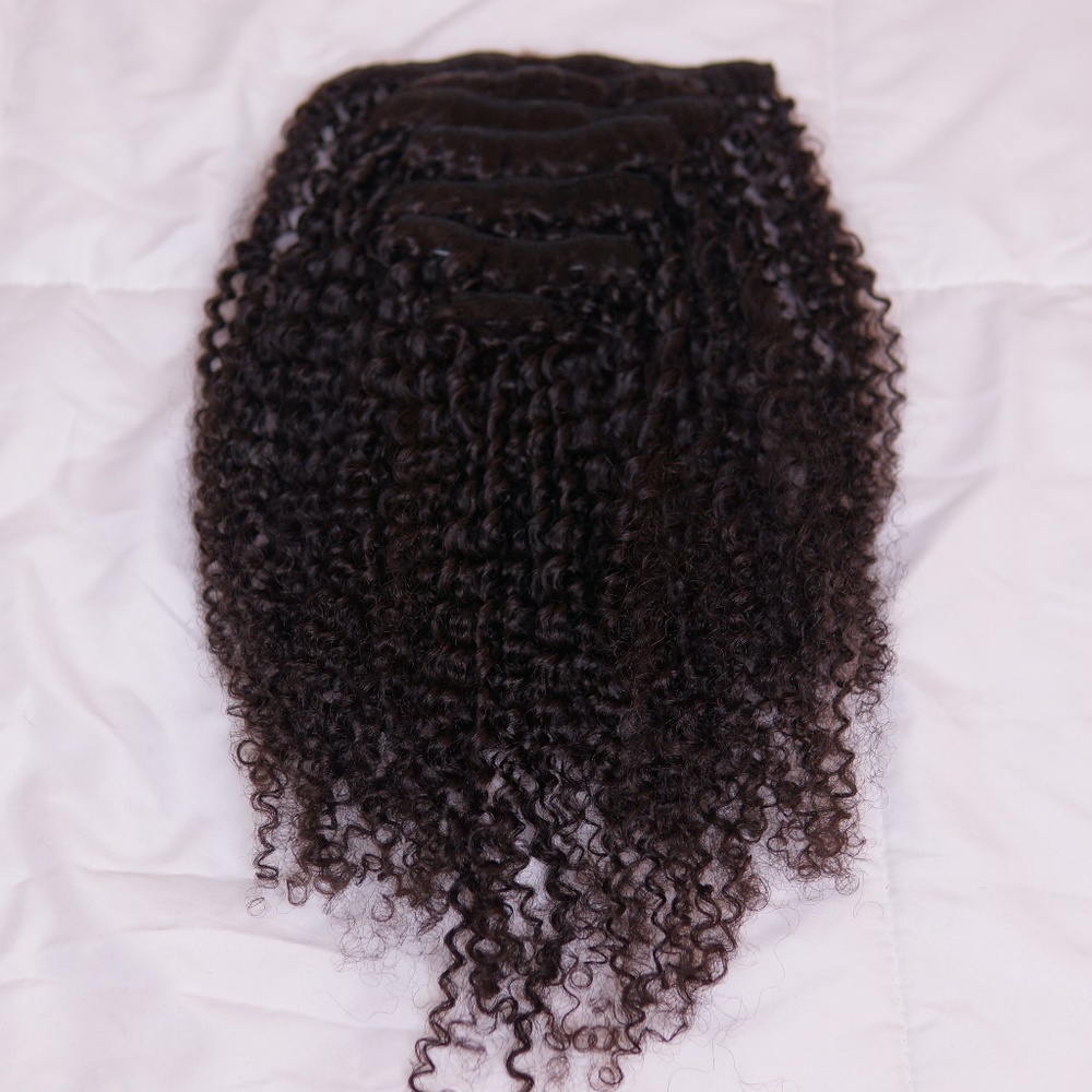 Long Curly Textured Clip-ins Extensions